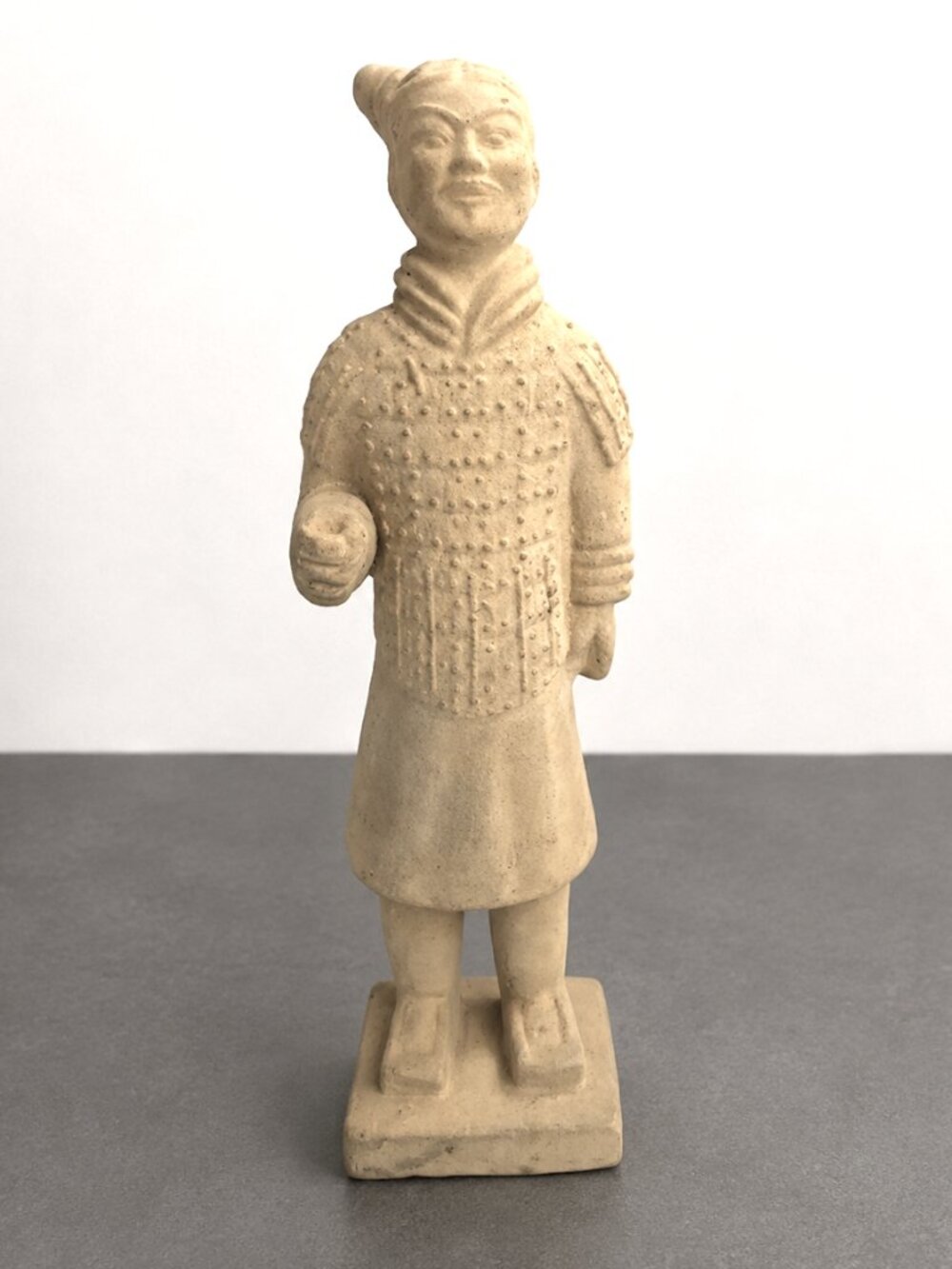 Chinese Xi’an Terracotta Army Warrior Miniature Replica Statue 8.25"